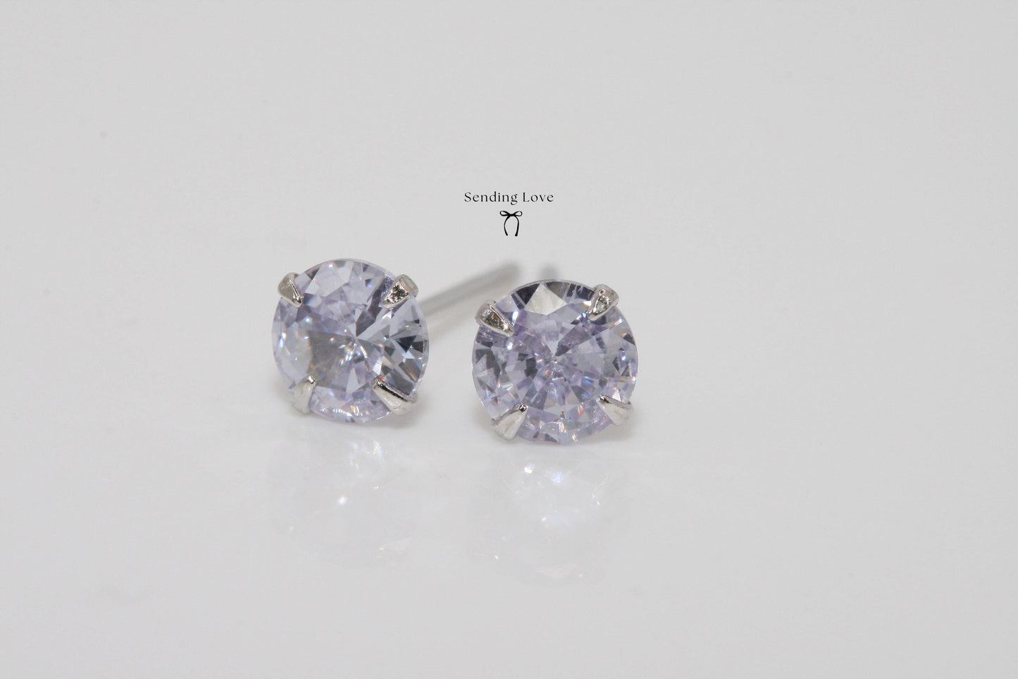 Moonstone 925 Silver Stud Earrings: June Birthstone Gift