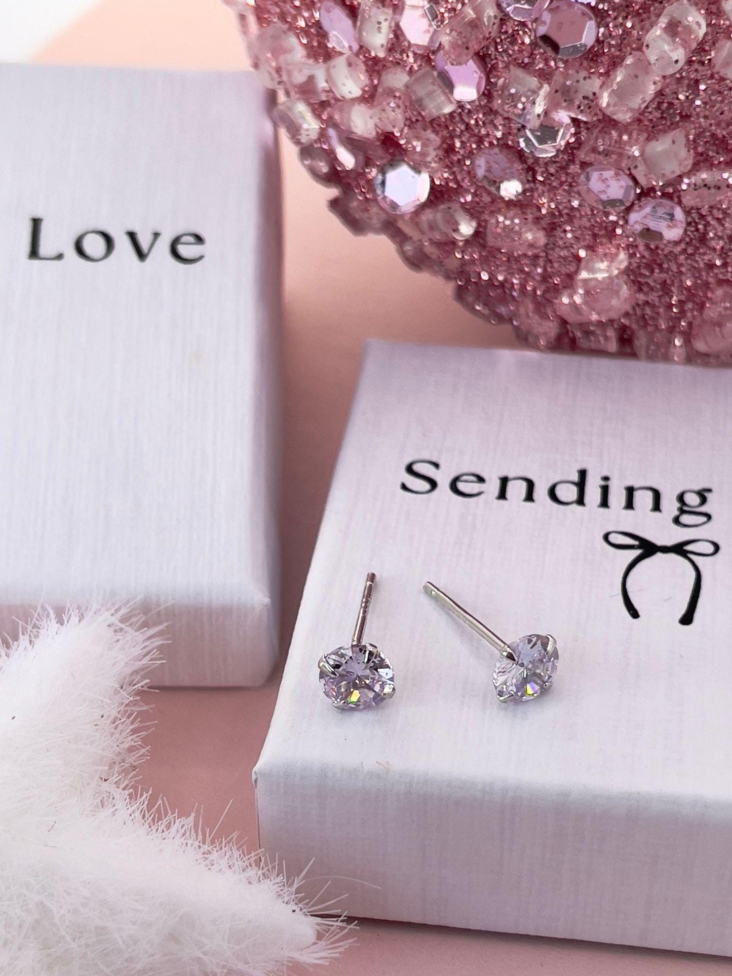 Moonstone 925 Silver Stud Earrings: June Birthstone Gift