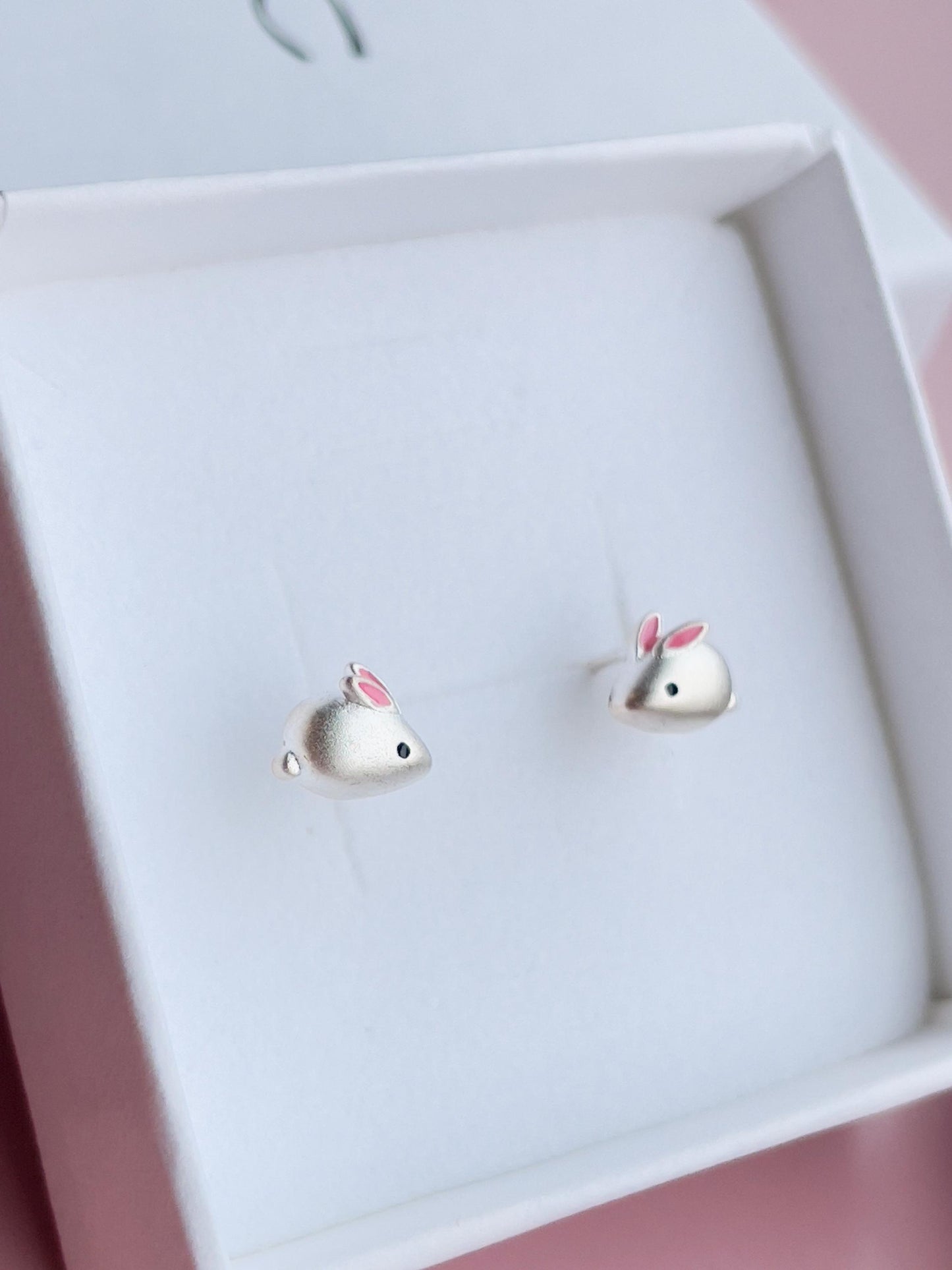 Sterling Silver Mouse Earringsr | Tiny Studs for Girls | Christmas Stocking Filler Jewellery | Children’s Earrings Gift | little girls gifts
