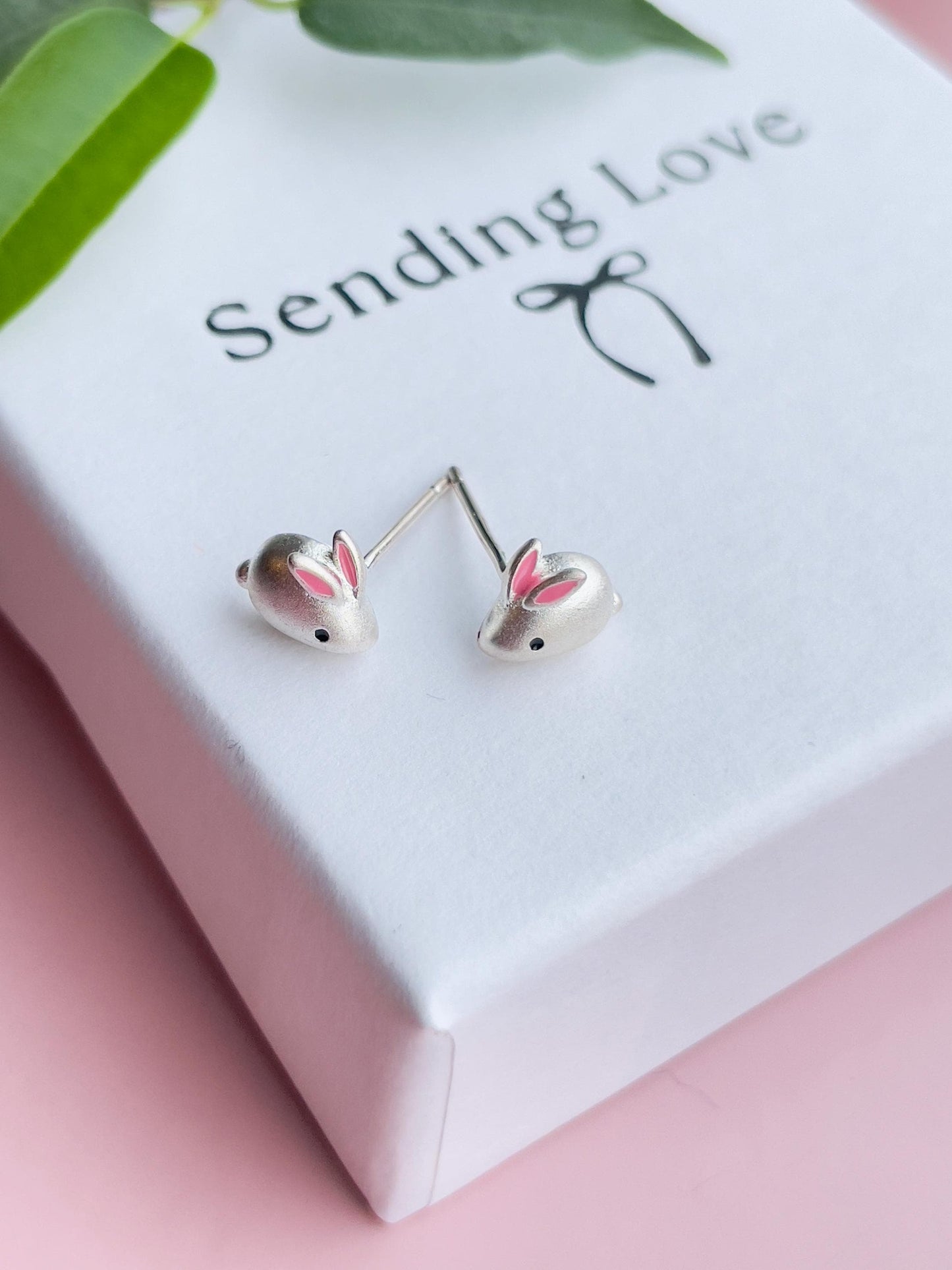 Sterling Silver Mouse Earringsr | Tiny Studs for Girls | Christmas Stocking Filler Jewellery | Children’s Earrings Gift | little girls gifts