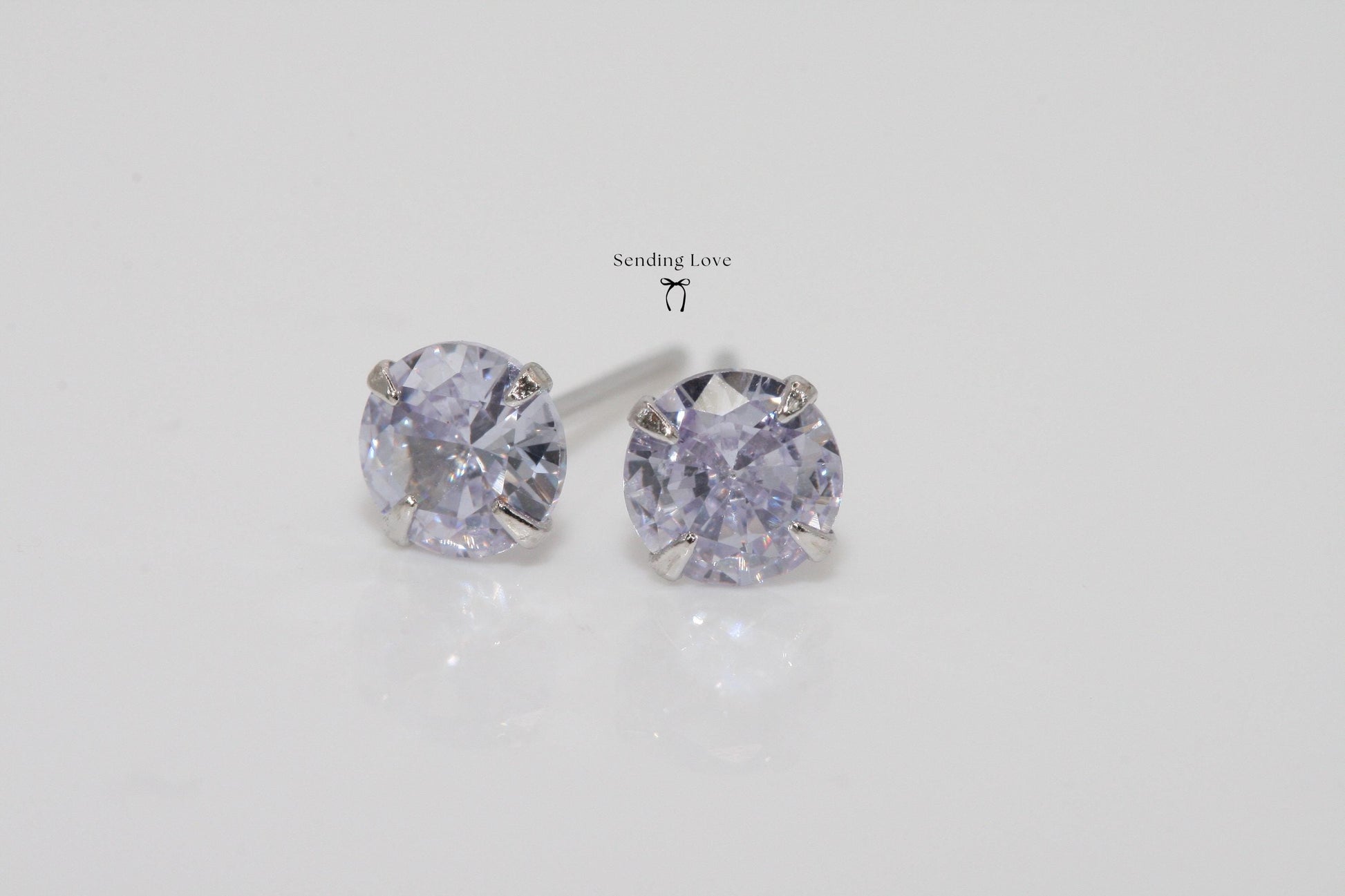 Moonstone 925 Silver Stud Earrings: June Birthstone Gift